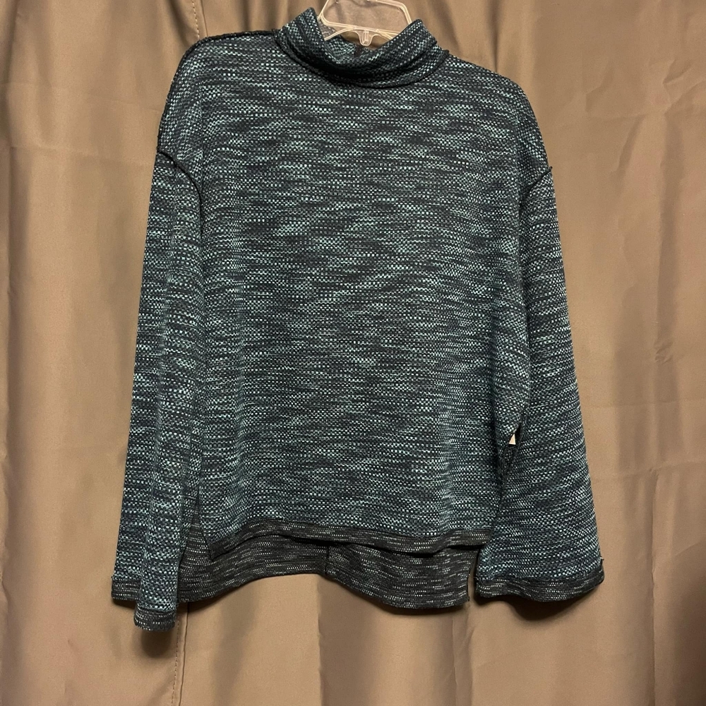 We The Free Medium Womens Sunny Days Knit Oversized Turtleneck Sweater
